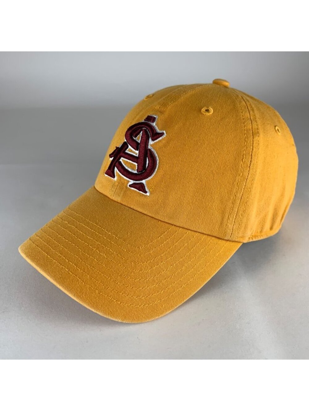 Arizona State Sun Devils NCAA Gold 47 Brand Franchise Fitted Hat Mens Small